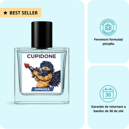 Atrage privirile și aprinde-i dorința cu două pulverizări de apă de colonie Cupidone Hipnoza